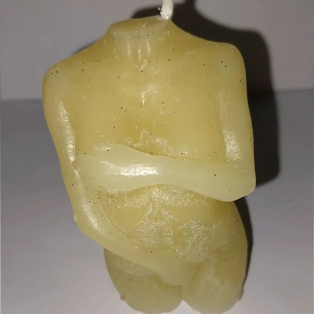 Hand crafted, goddess limited edition  sculpted candle